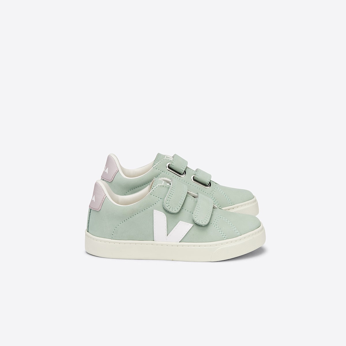 veja sneakers small-esplar 牛皮 绿色 SV1302774 Lateral view