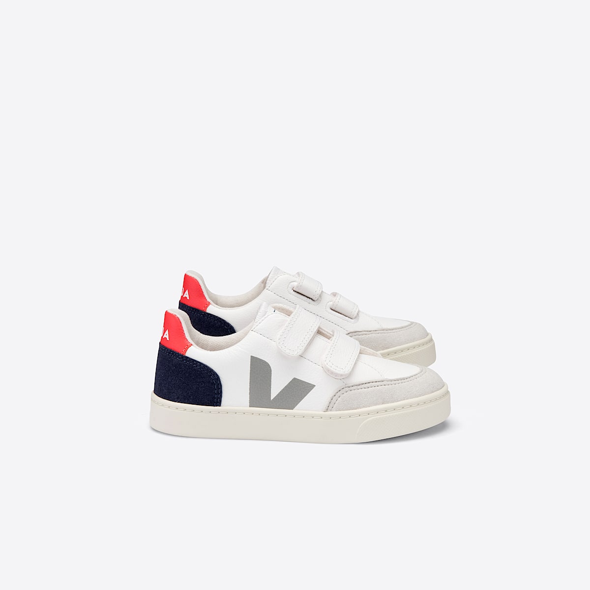 veja sneakers small-v-12 皮革 白色 XV0502399 Lateral view