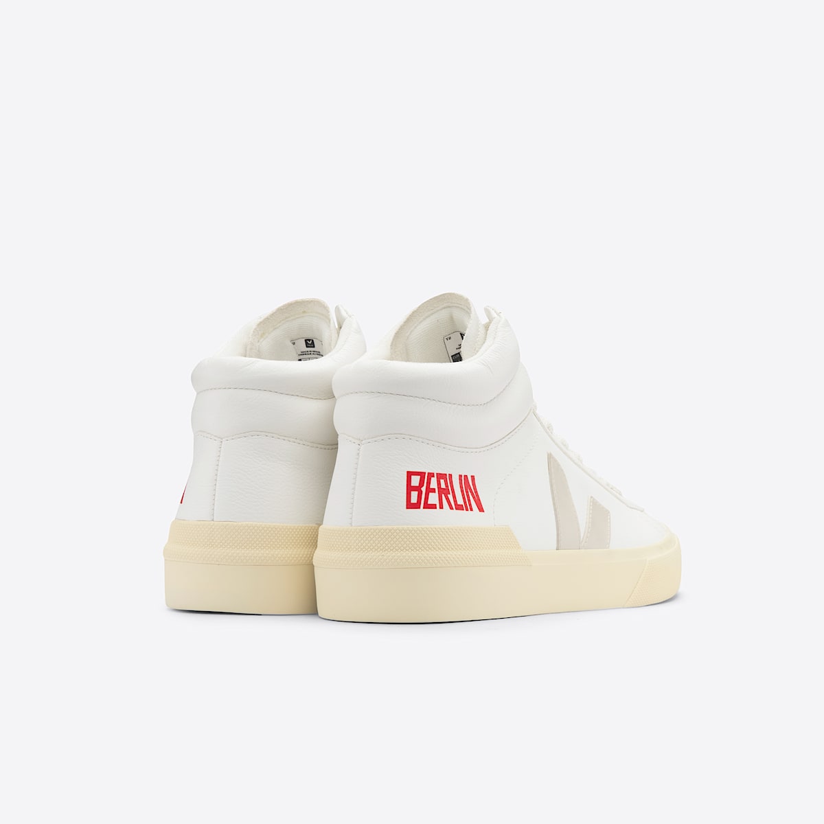 veja sneakers minotaur leather beige TR0503207 Back view