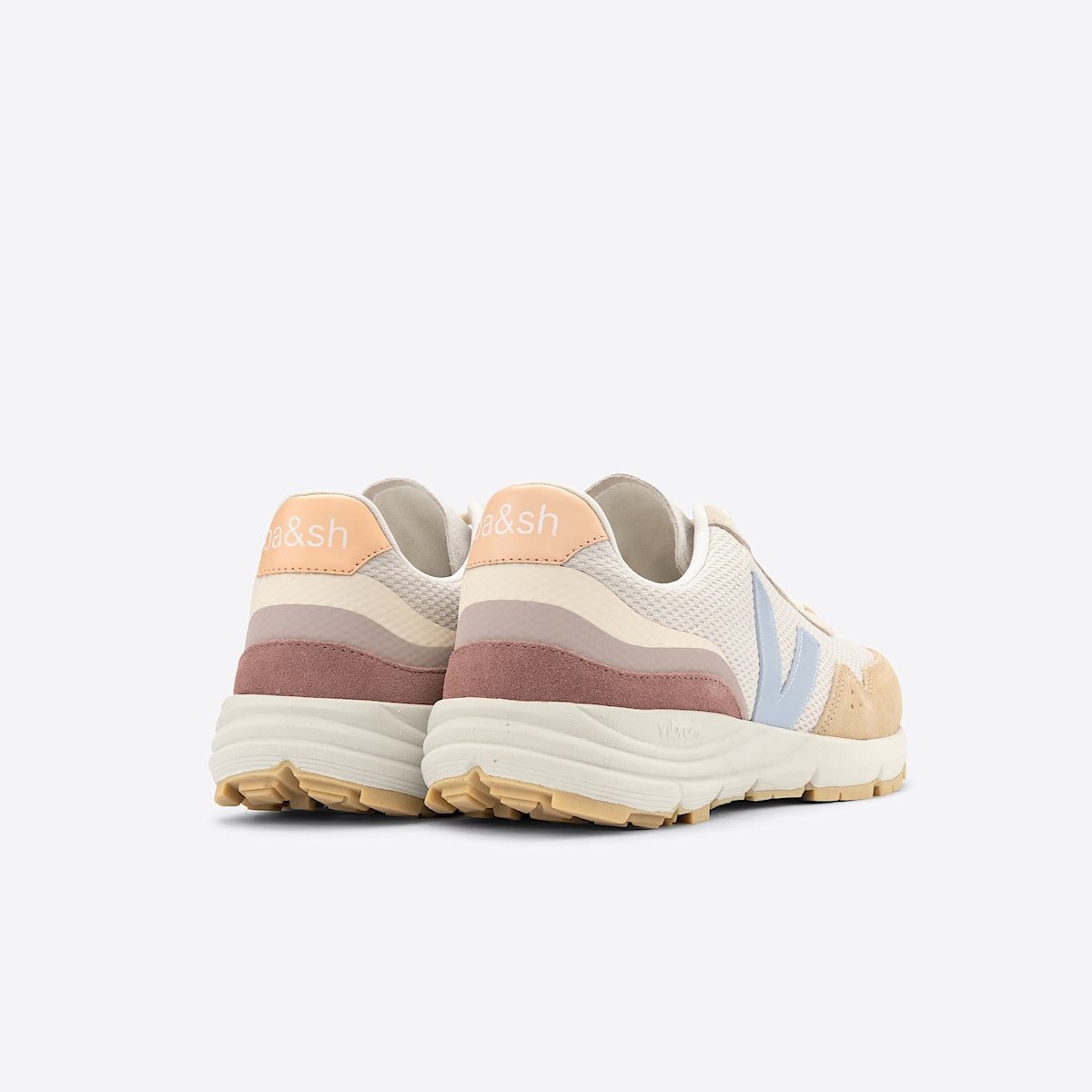 veja sneakers veja-x-ba&sh recycled beige BH0103101 Back view