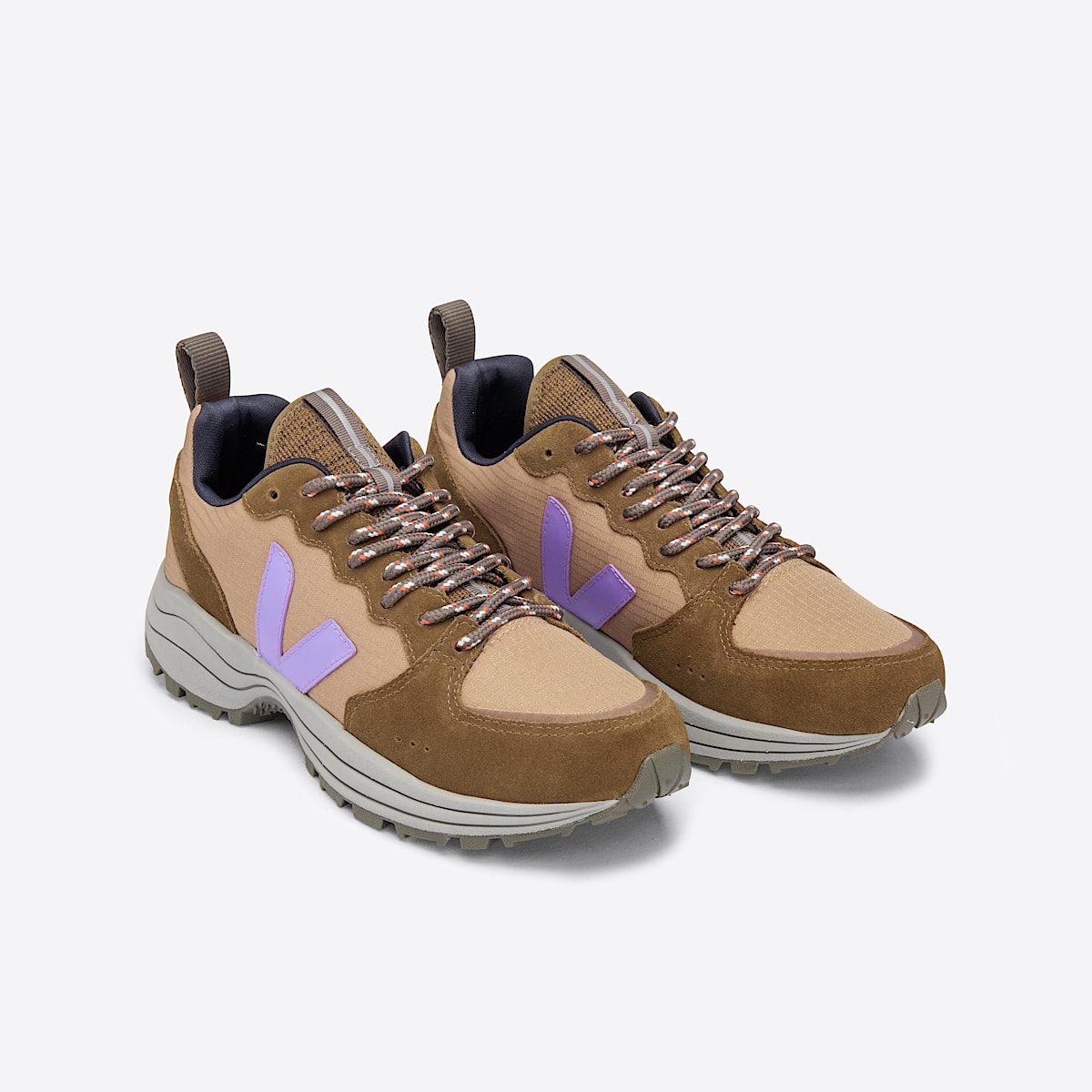 veja sneakers venturi ripstop marron VT0102613 Top view