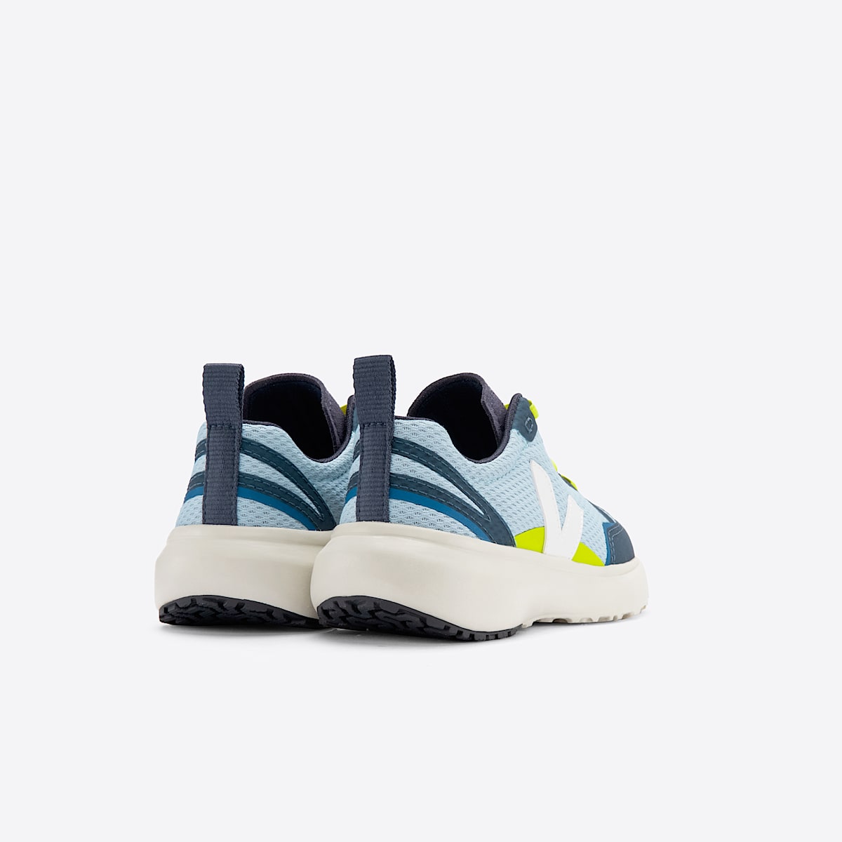 veja sneakers small-canary-el recycled blue YE0103080 Back view