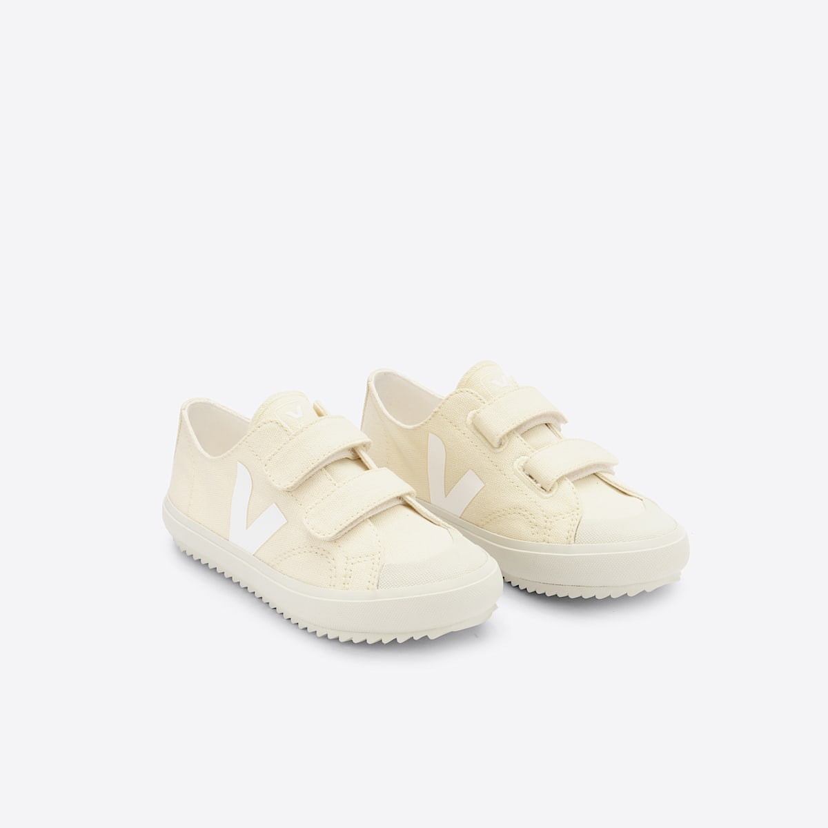 veja sneakers small-ollie cotone-biologico beige OV0103056 Top view