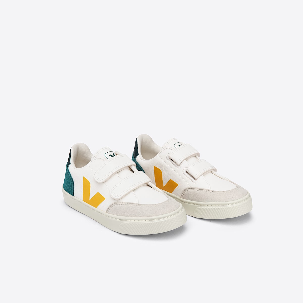 veja sneakers small-v-12 leather multicolor XV0502906 Top view