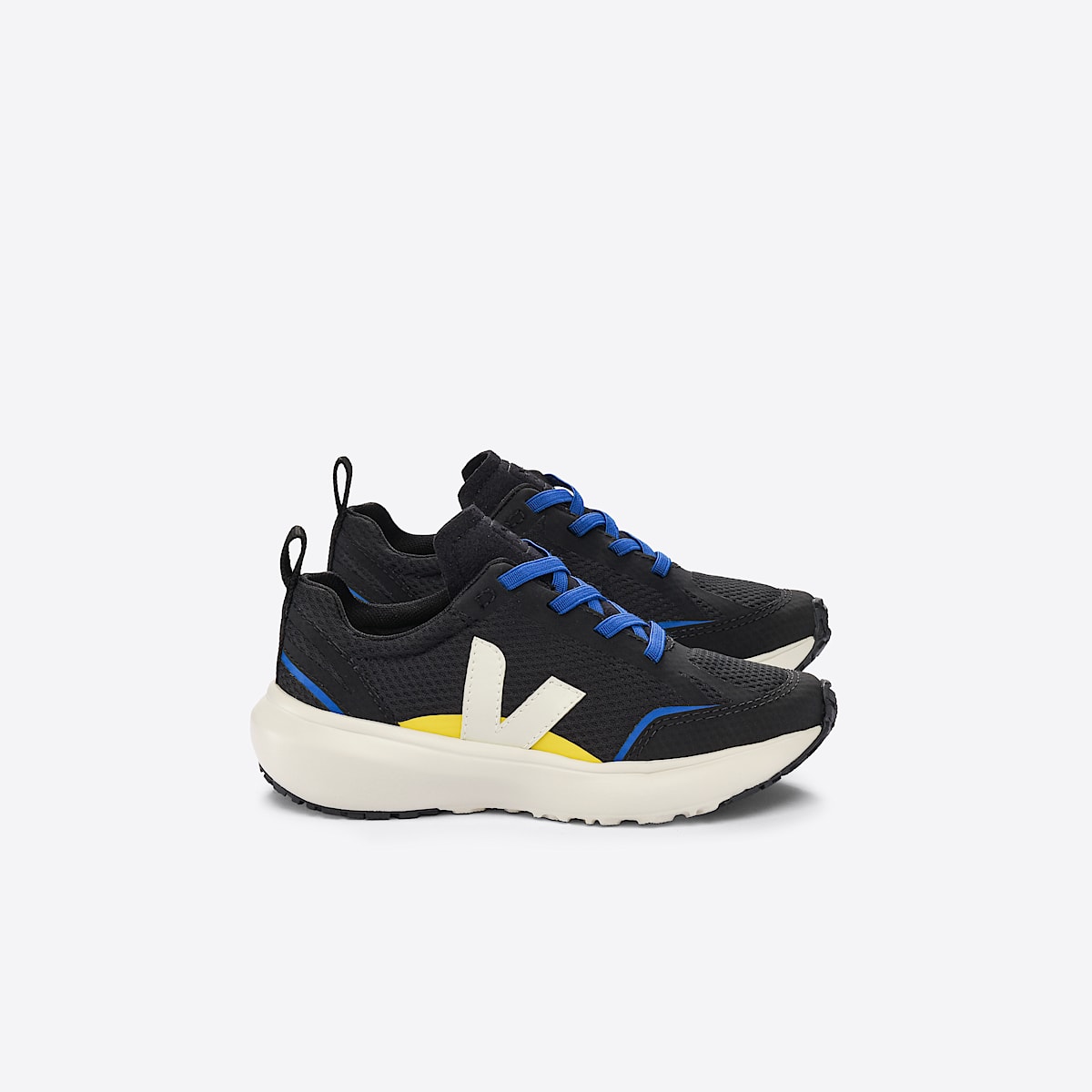 veja sneakers small-canary-light recycled black YL1803227 Lateral view