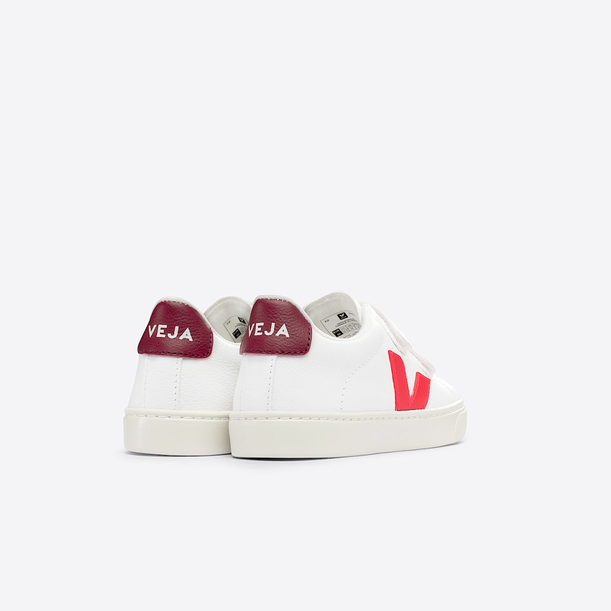 veja sneakers small-esplar pelle bianco SV0503218 Back view