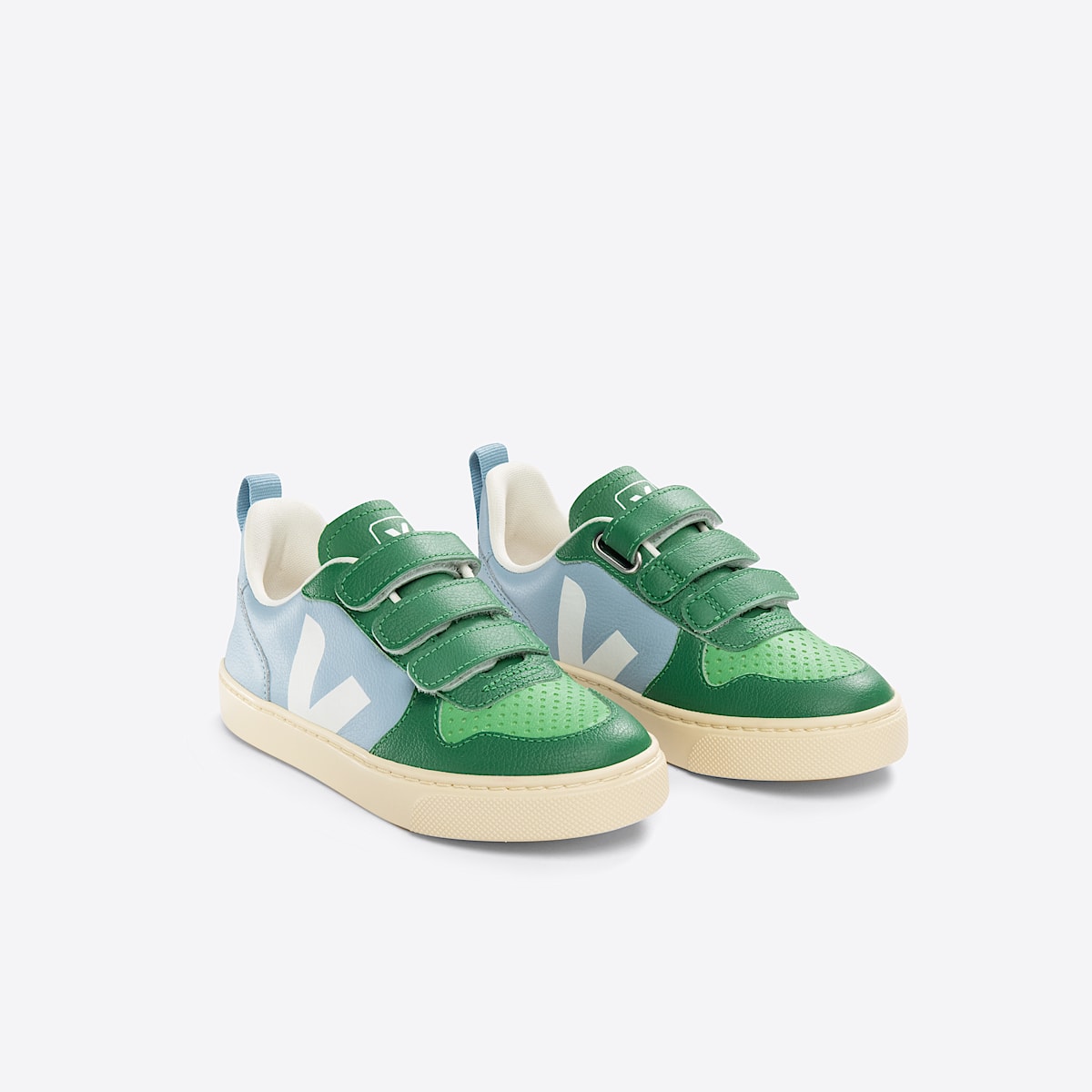 veja small-v-10 leather blue CV0503274