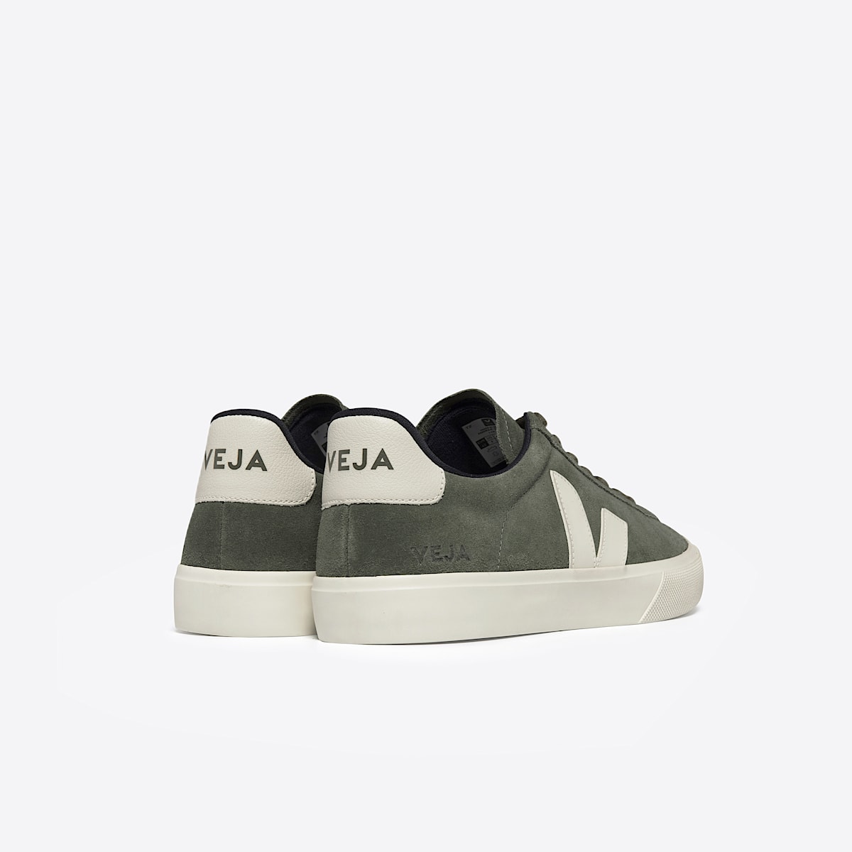 veja sneakers campo wildleder grün CP0303321 Back view