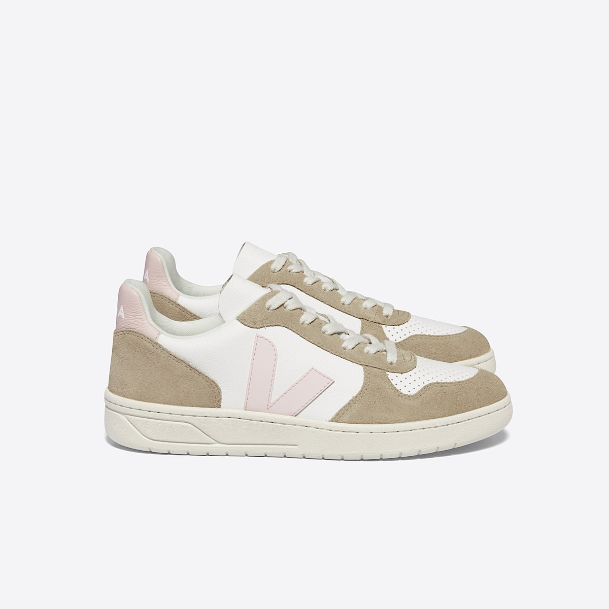 veja sneakers v-10 leather white VX0503299 Lateral view