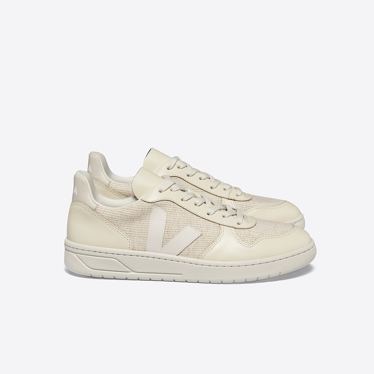 veja sneakers v-10 jute beige VX1603287 Lateral view