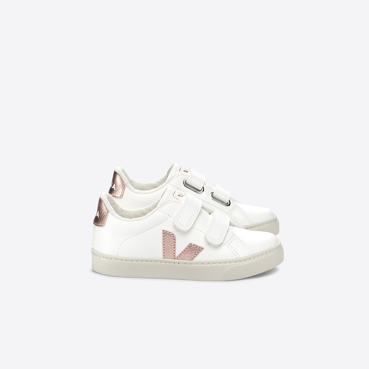 veja baskets small-esplar-winter fourré blanc SF0503412 Lateral view