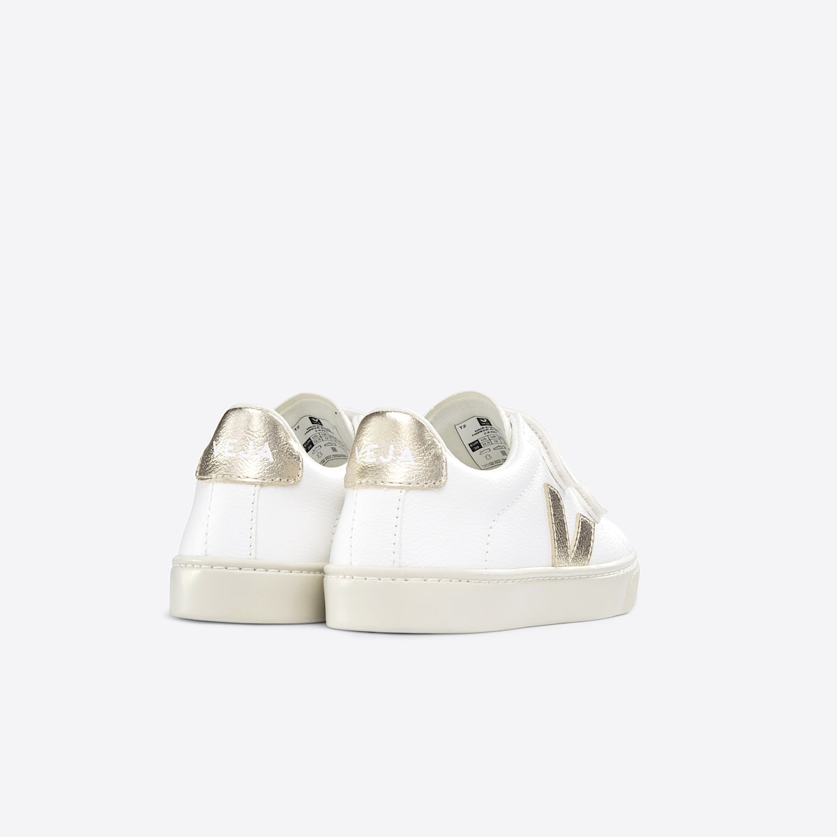 veja sneakers small-esplar pelle bianco SV0503408 Back view