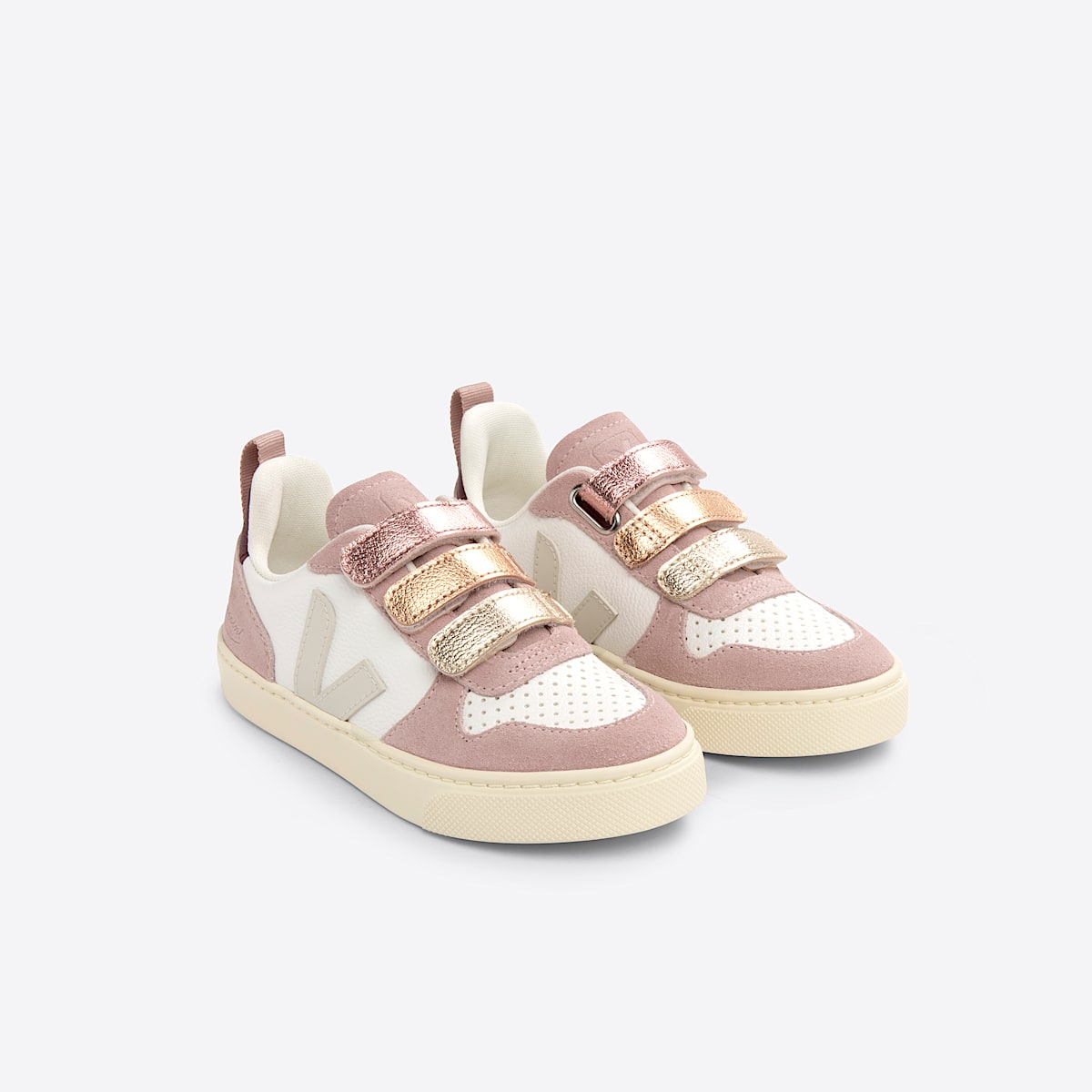 veja sneakers small-v-10 leather multicolor CV0503448 Top view