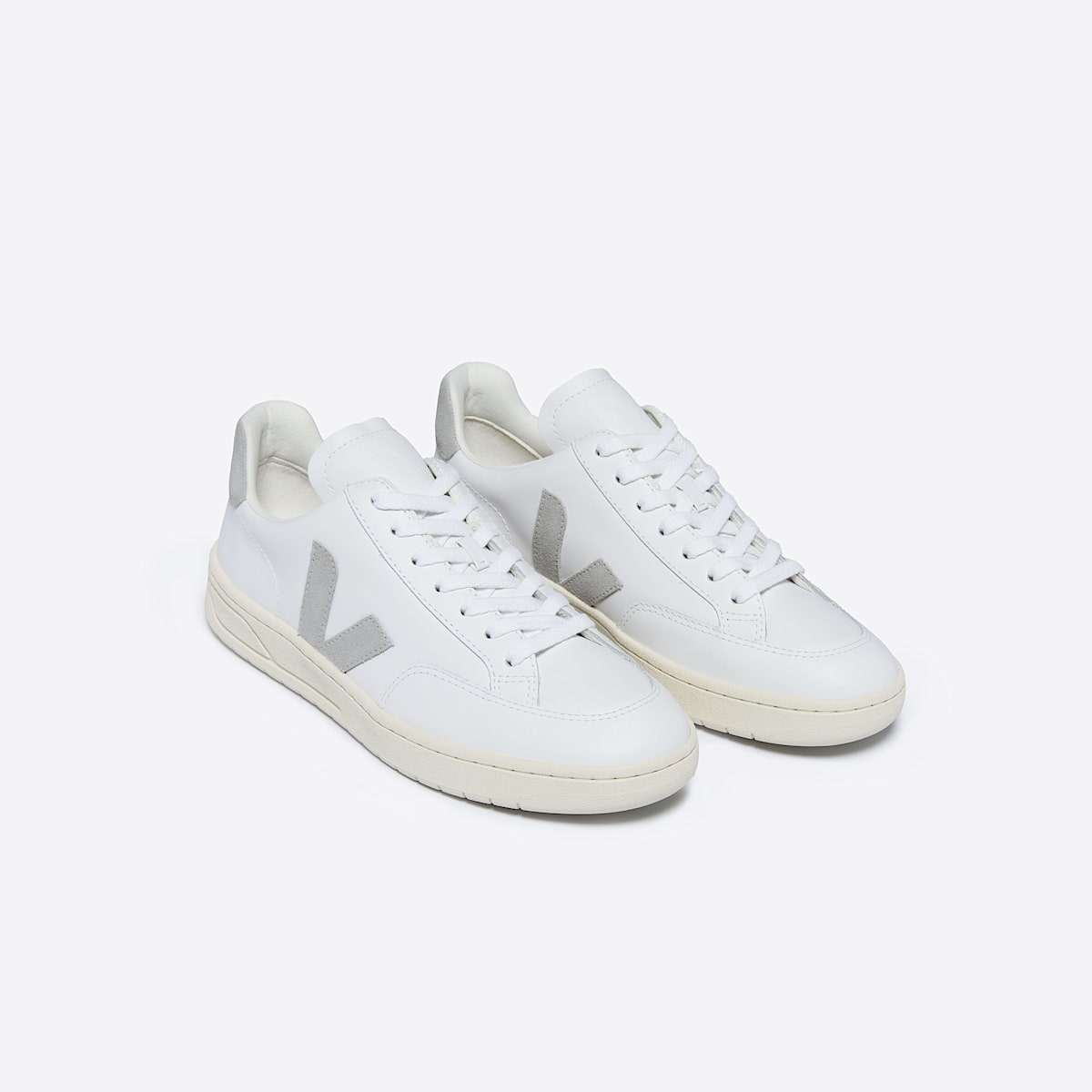 veja sneakers v-12 leather white XD0203484 Top view