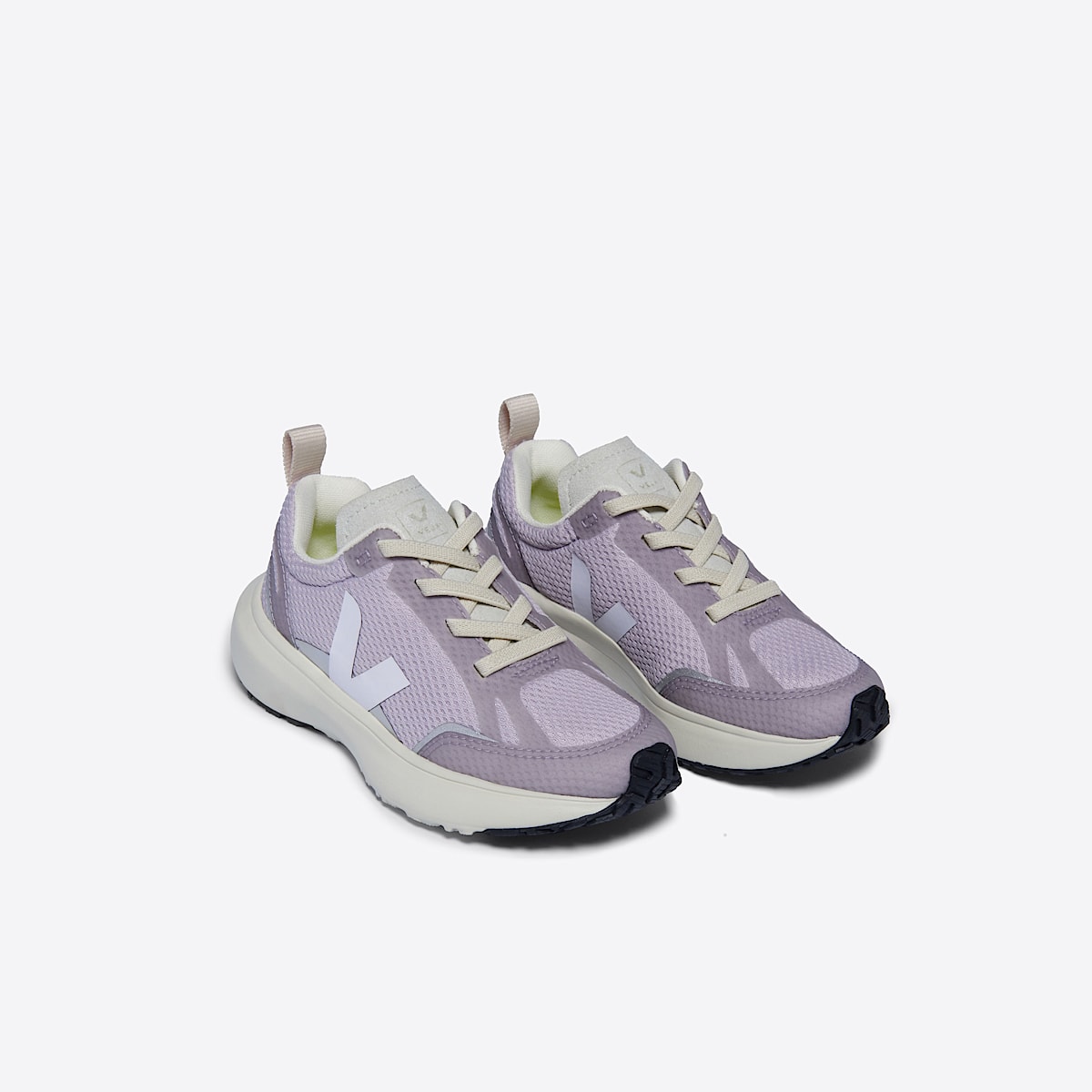 veja sapatilhas small-canary-light reciclado roxo YL1803630 Top view