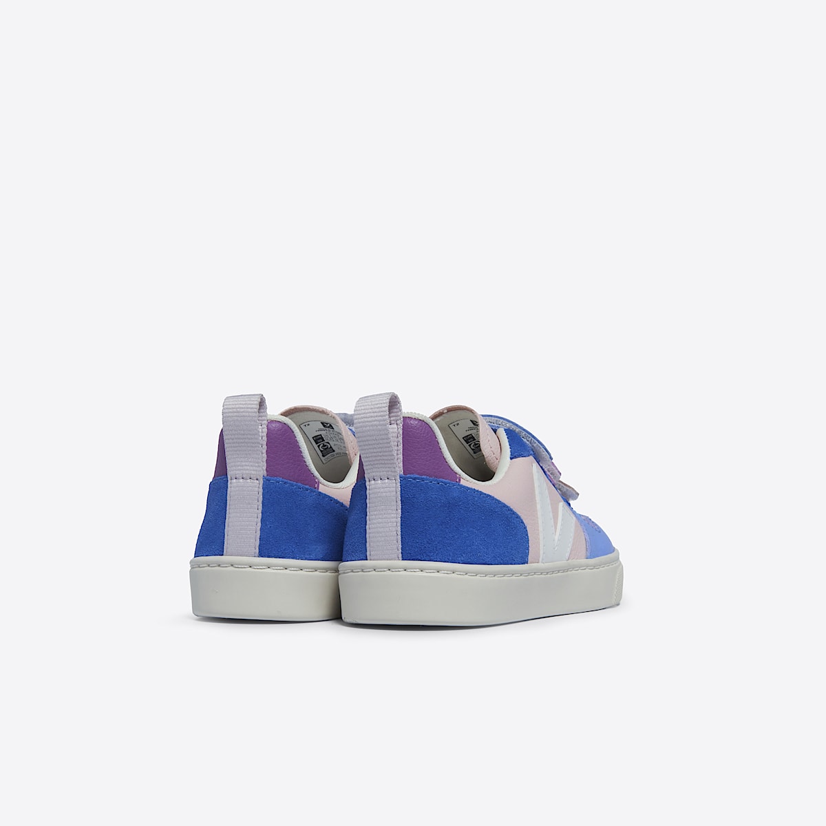 veja sneaker small-v-10 leder mehrfarbig CV0503609 Back view