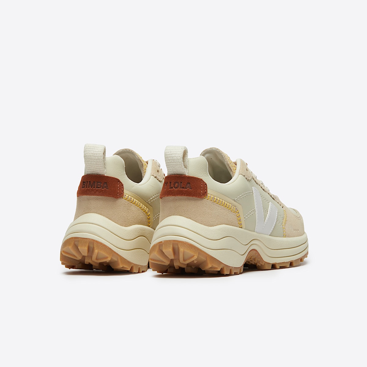 veja sneakers veja-x-bimba-y-lola pelle-biologica beige VY2003840 Back view