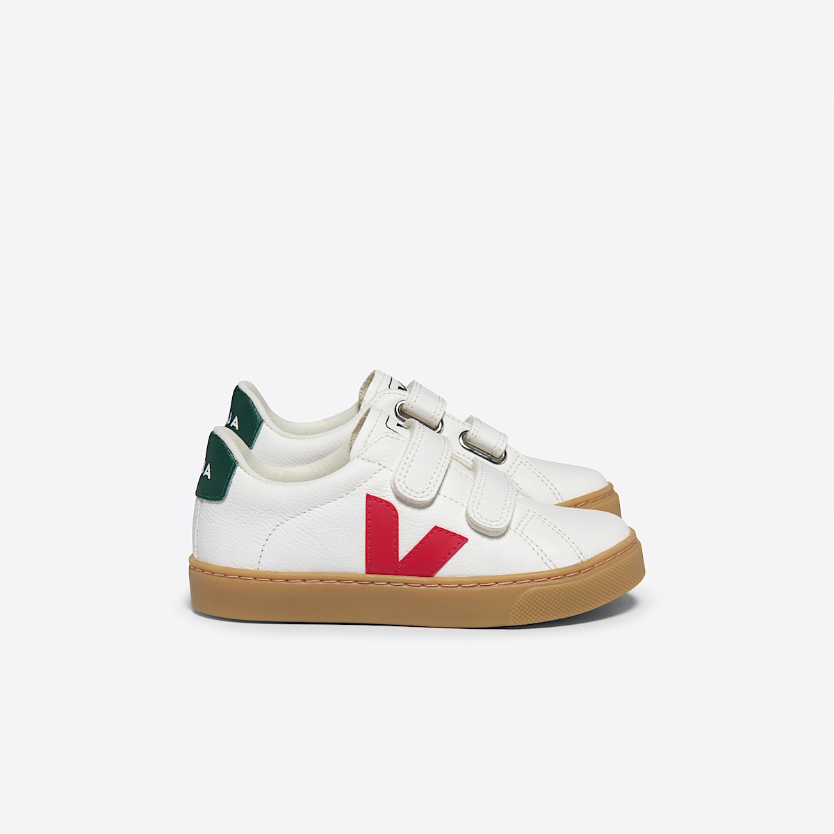 veja zapatillas small-esplar cuero blanco SV0503791 Lateral view