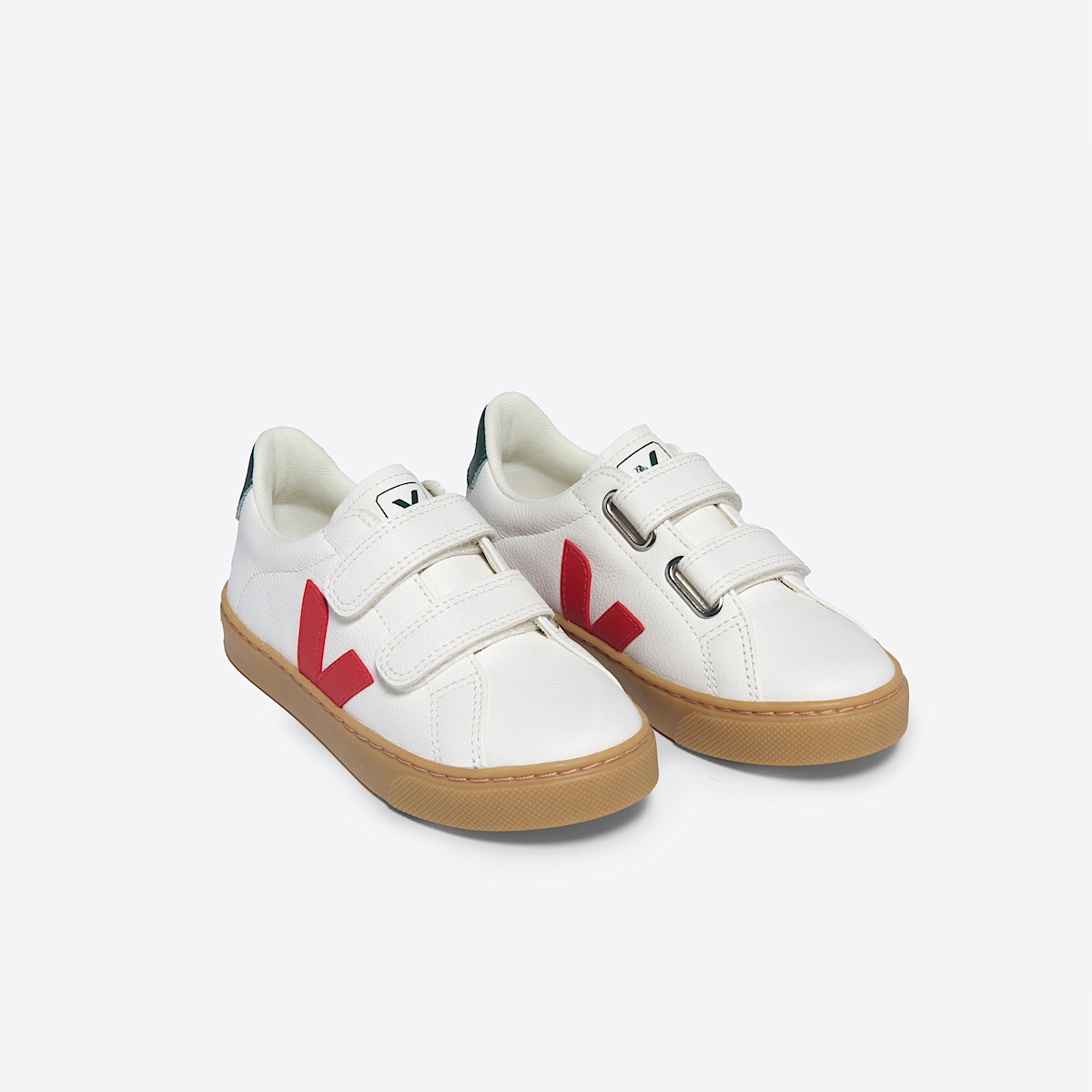veja zapatillas small-esplar cuero blanco SV0503791 Top view