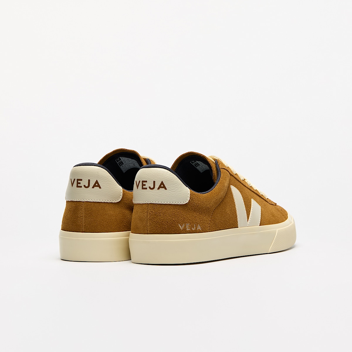 veja sneakers campo 麂皮 褐色 CP0320524 Back view