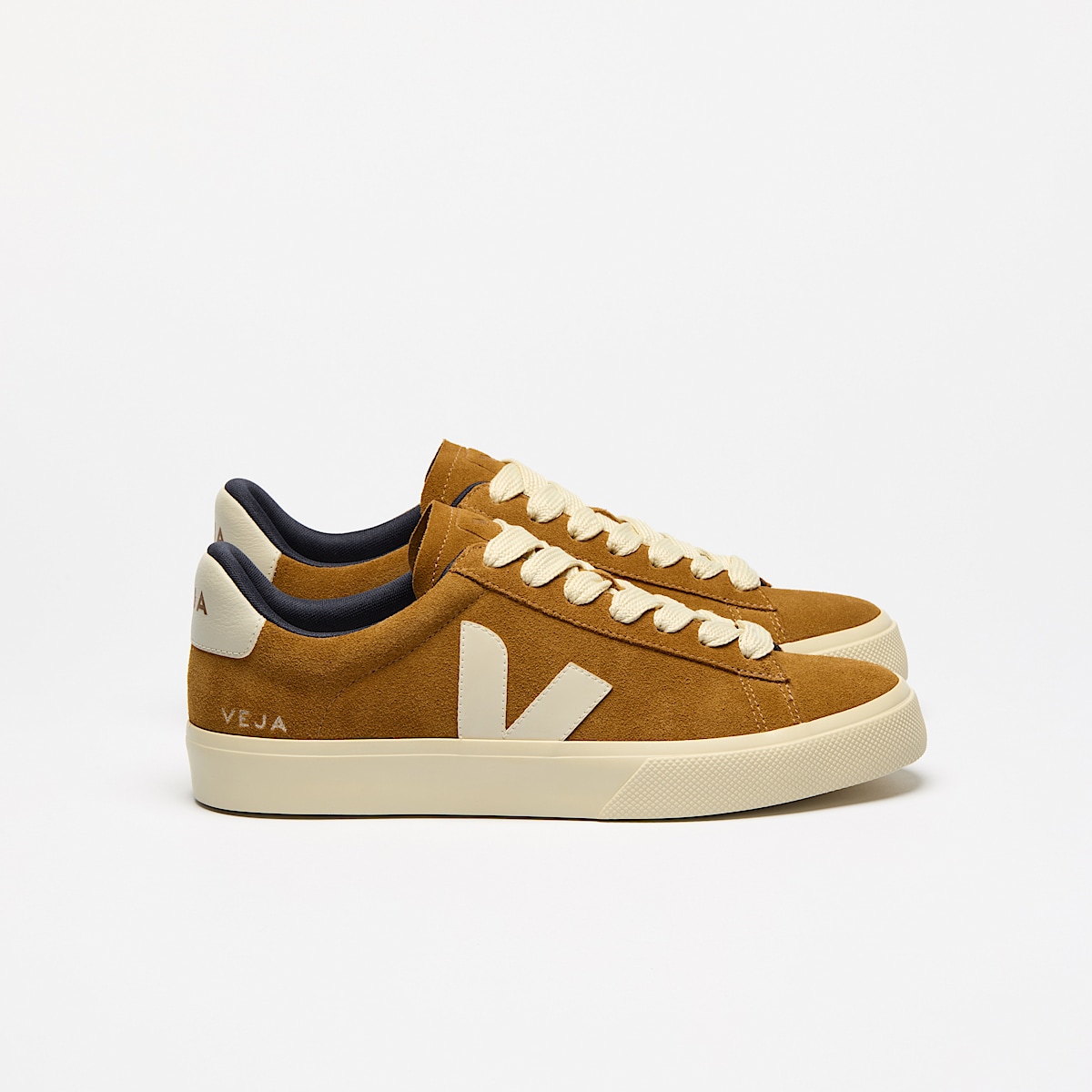 veja sneakers campo 麂皮 褐色 CP0320524 Lateral view