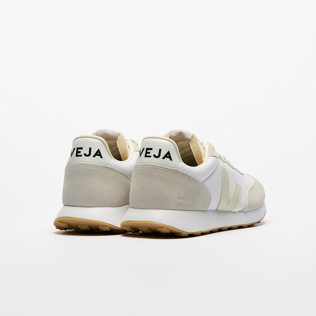 veja sneakers rio-branco-ii recycled grey RO1803867 Back view