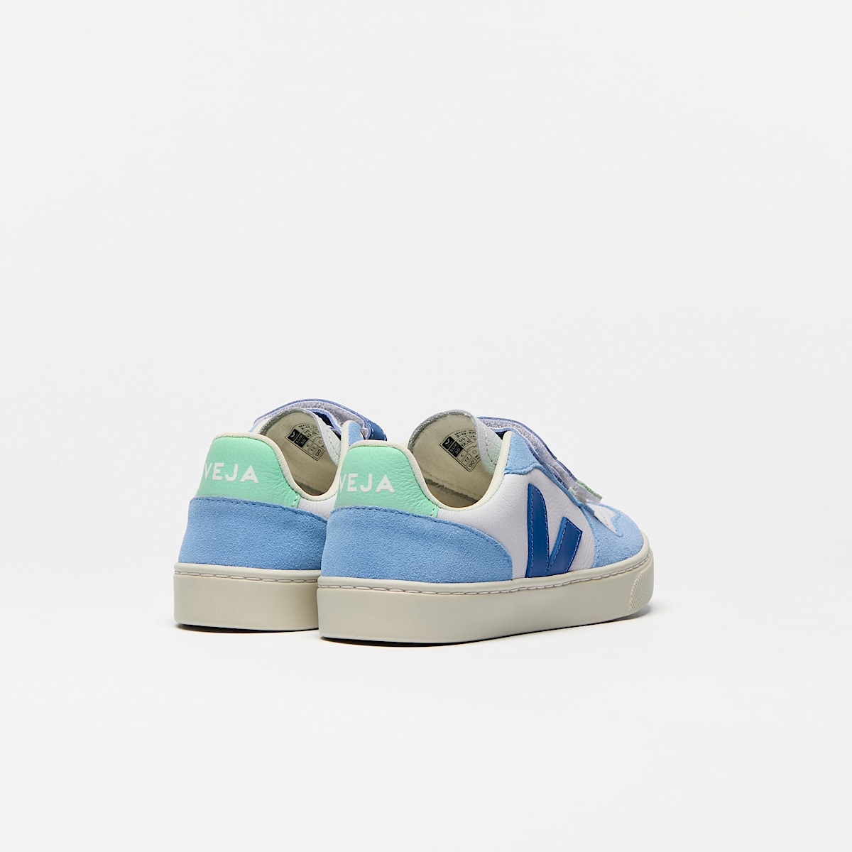 veja sneaker small-v-10 leder mehrfarbig CV0520613 Back view