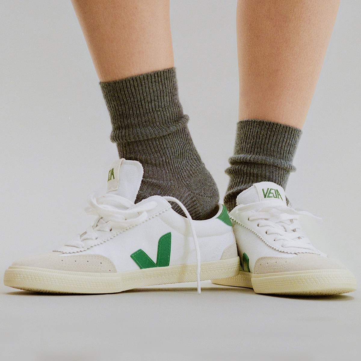 veja sneakers volley organic-cotton white VO0103525