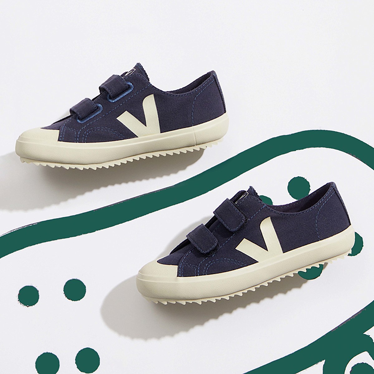 veja sneakers small-ollie organic-cotton blue OV0103071