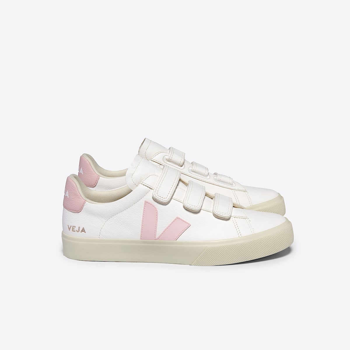 veja sneakers recife-logo leather white RC0503696 Lateral view