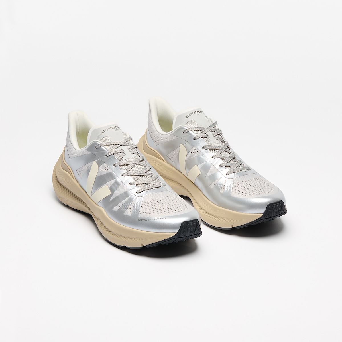 veja sneakers condor-3-advanced recycled silver CE2820951 Top view