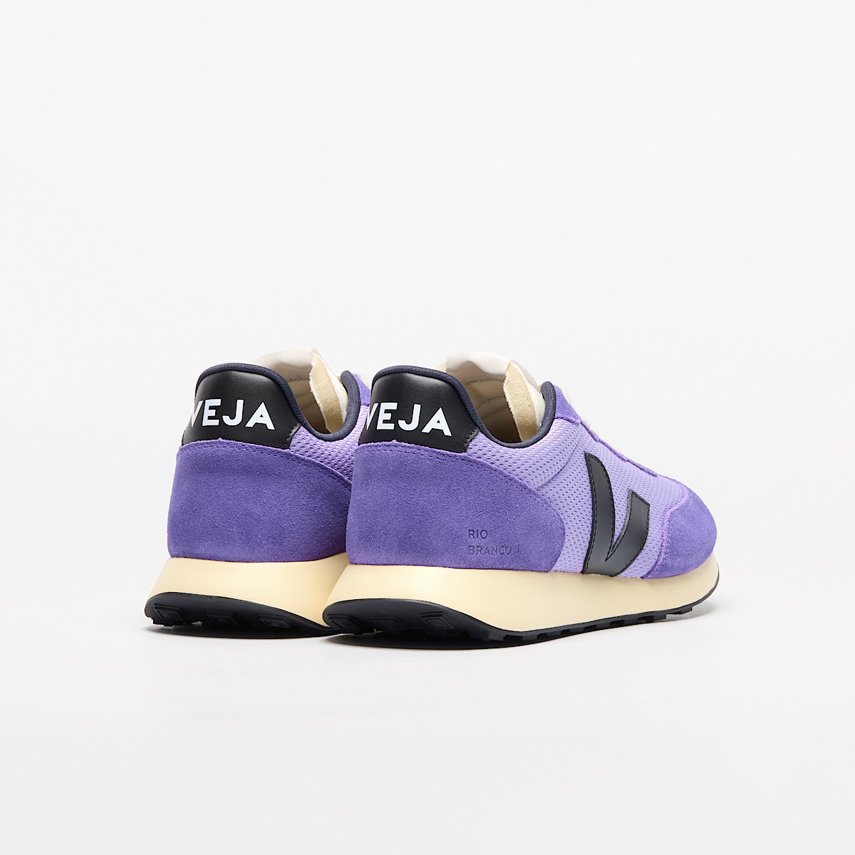 veja sneakers rio-branco-ii recycled purple RO1820818 Back view