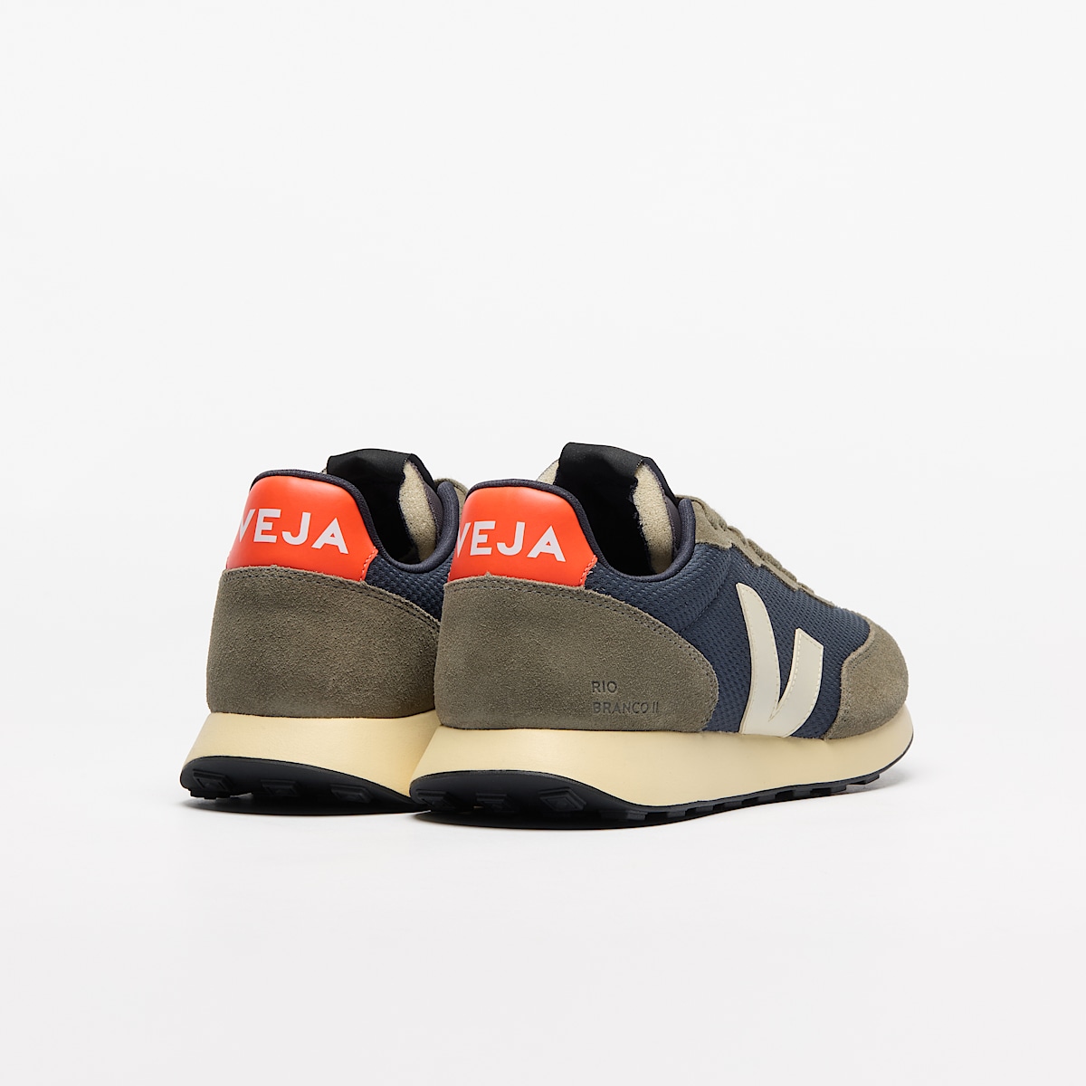 veja baskets rio-branco-ii recyclé multicolore RO1820822 Back view