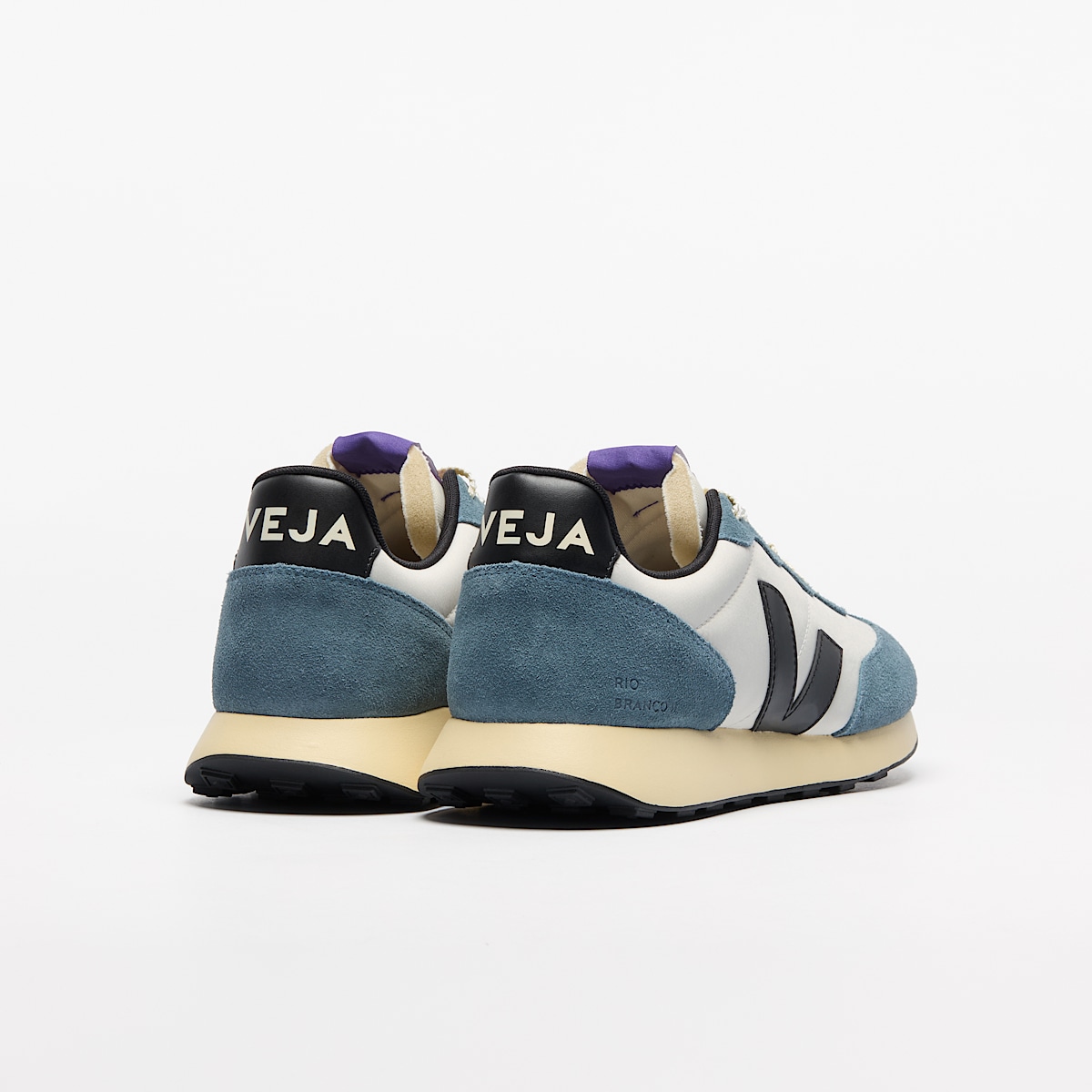 スニーカー Rio Branco Ii Sneakers - Veja - Nylon - Blue VEJA Sneakers RIO BRANCO II in blue/ blue gray/ cream