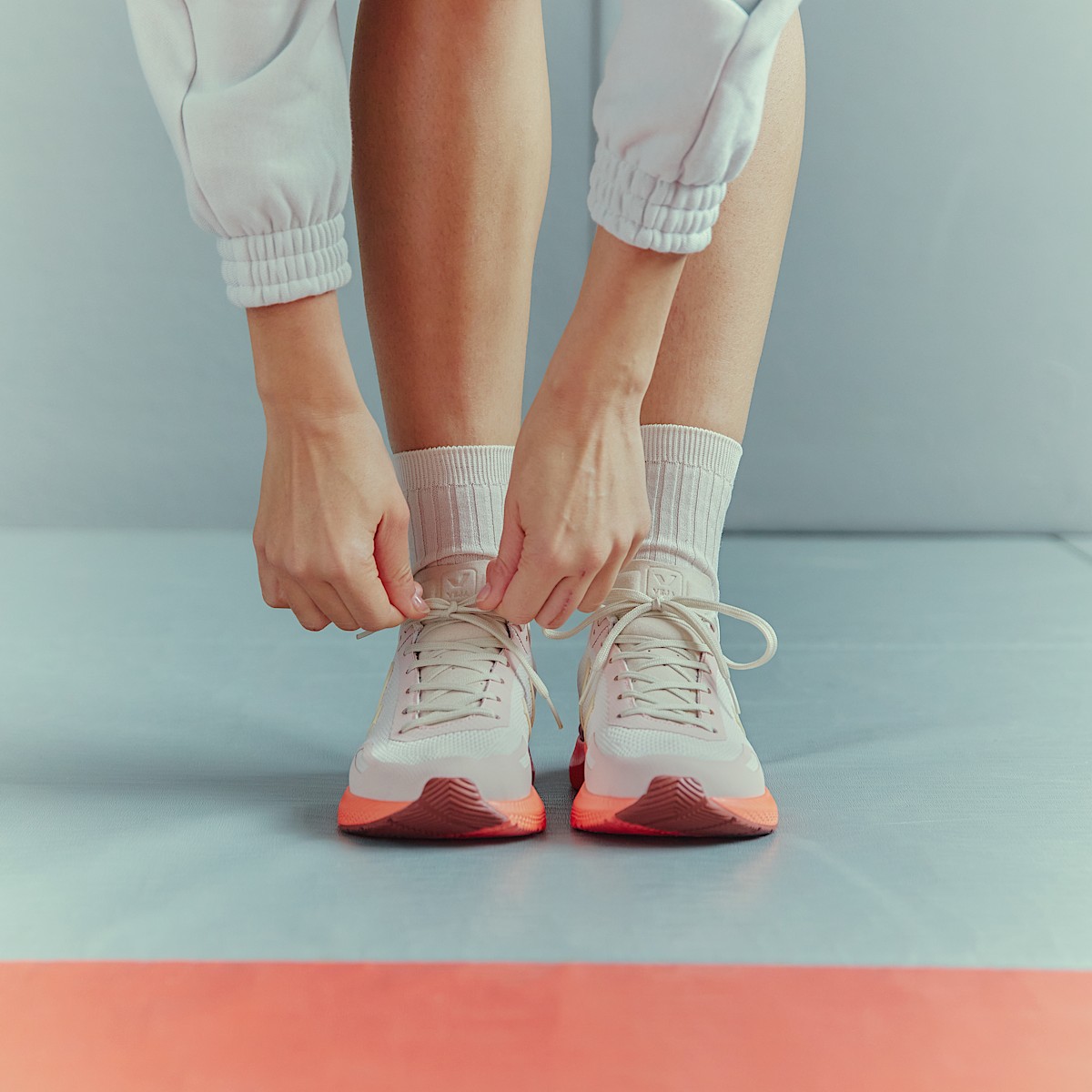 veja sneakers impala recycled pink IP1420656
