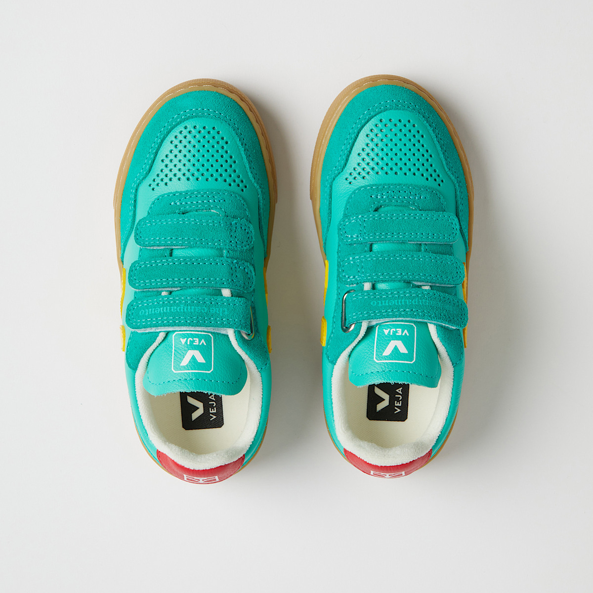 veja sneakers veja-x-the-campamento organic-leather green TC2020703