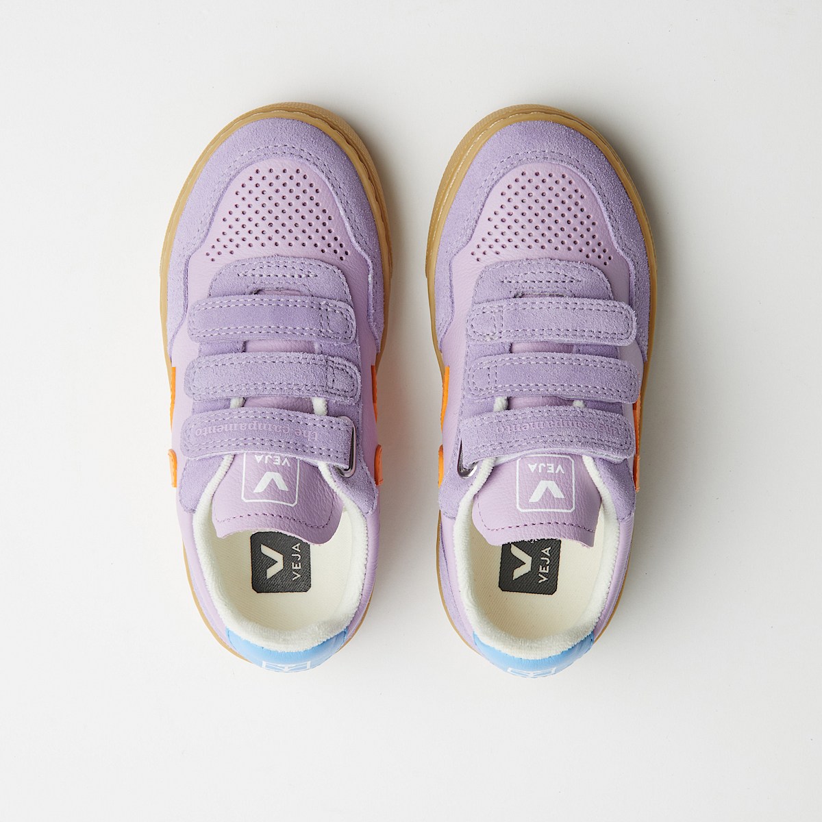 veja sneakers veja-x-the-campamento organic-leather purple TC2020704
