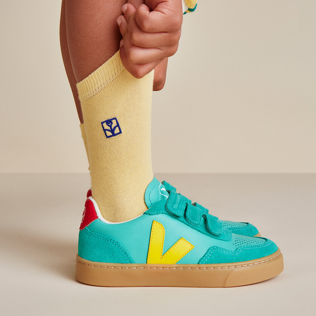 veja sneakers veja-x-the-campamento organic-leather green TC2020703