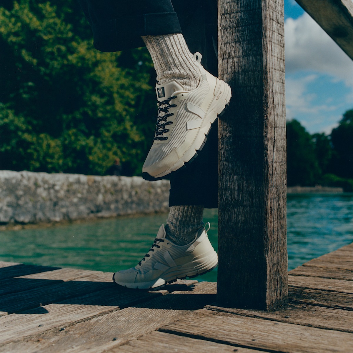 veja sneakers dekkan riciclato bianco DC1803186