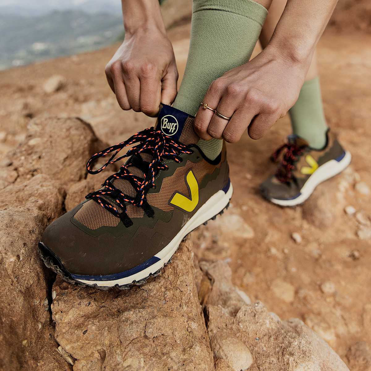 veja veja-x-buff recycled brown BU2320719A380