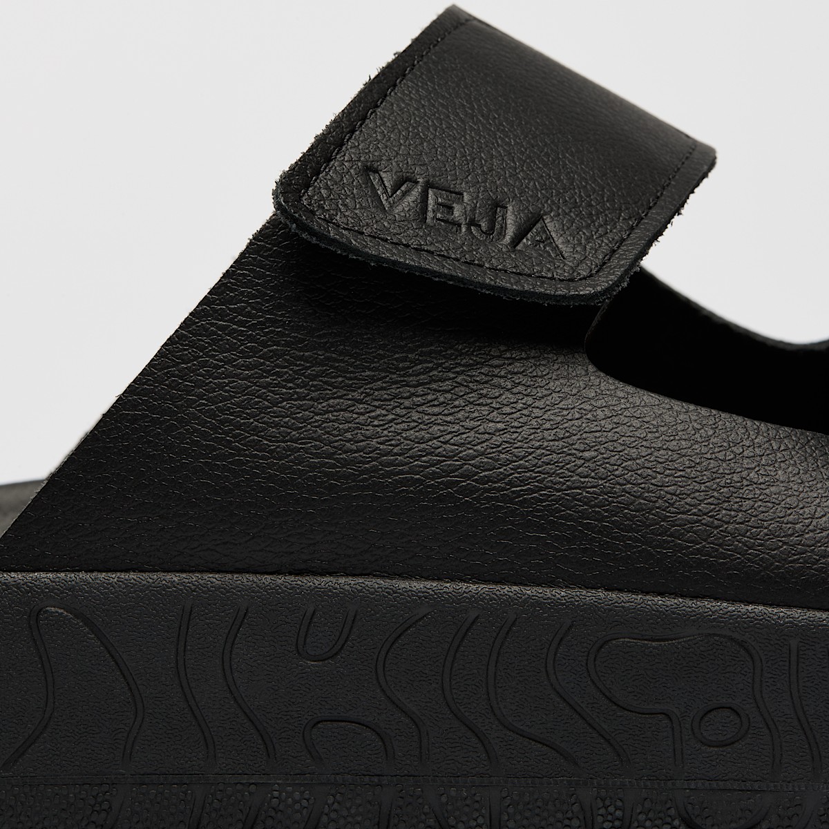 veja sneakers etna pelle-biologica nero SA2020754 Back view