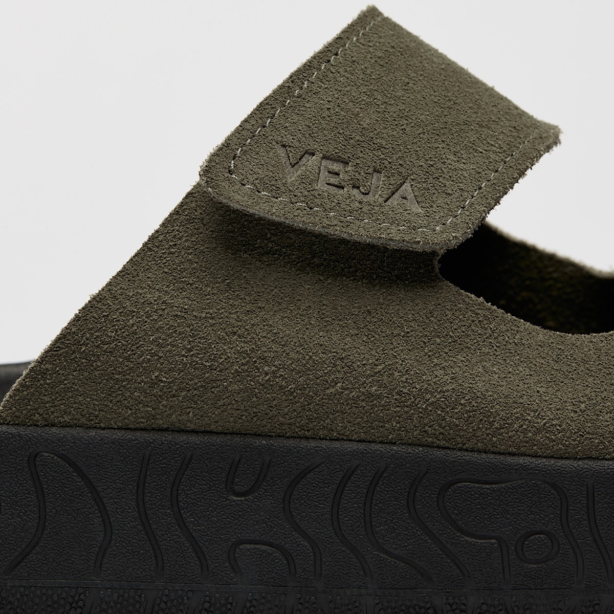 veja sneakers etna pelle-scamosciata verde SA3220676 Back view