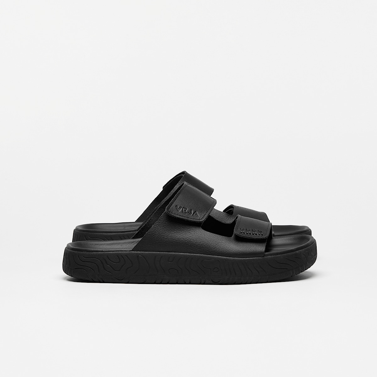 veja baskets etna cuir-biologique noir SA2020754 Lateral view