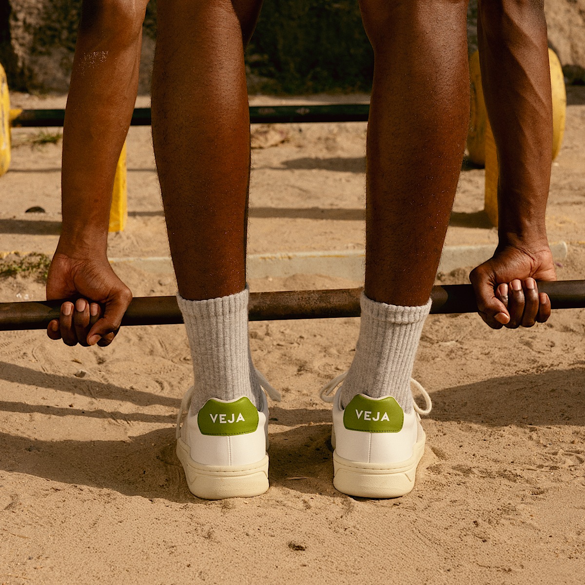 veja sneakers urca veganskt vit UC0703878