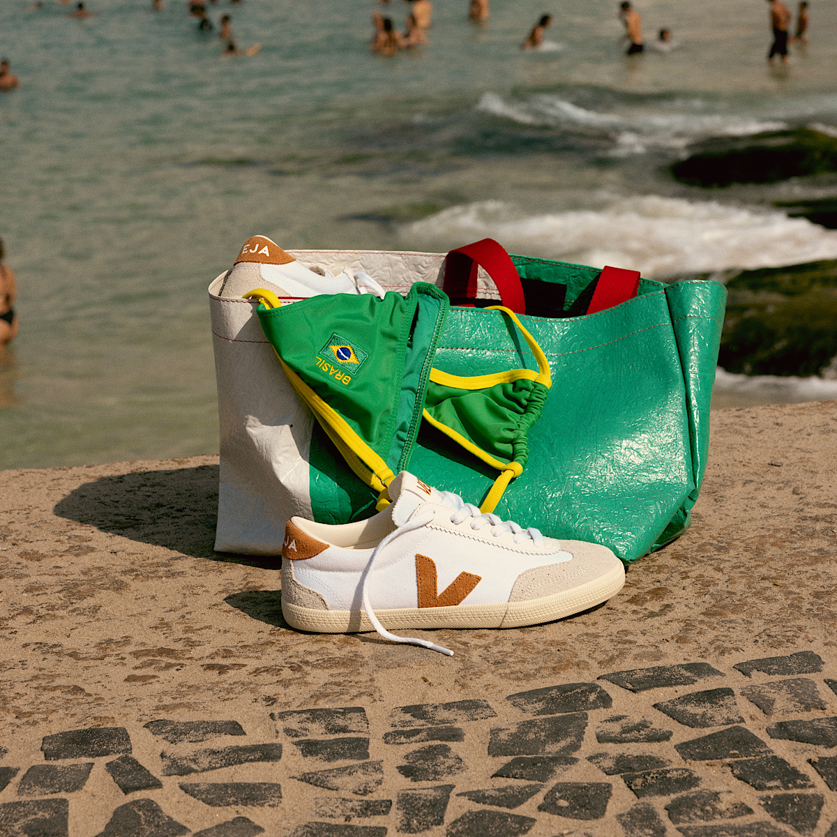 veja sneakers volley organic-cotton white VO0103863