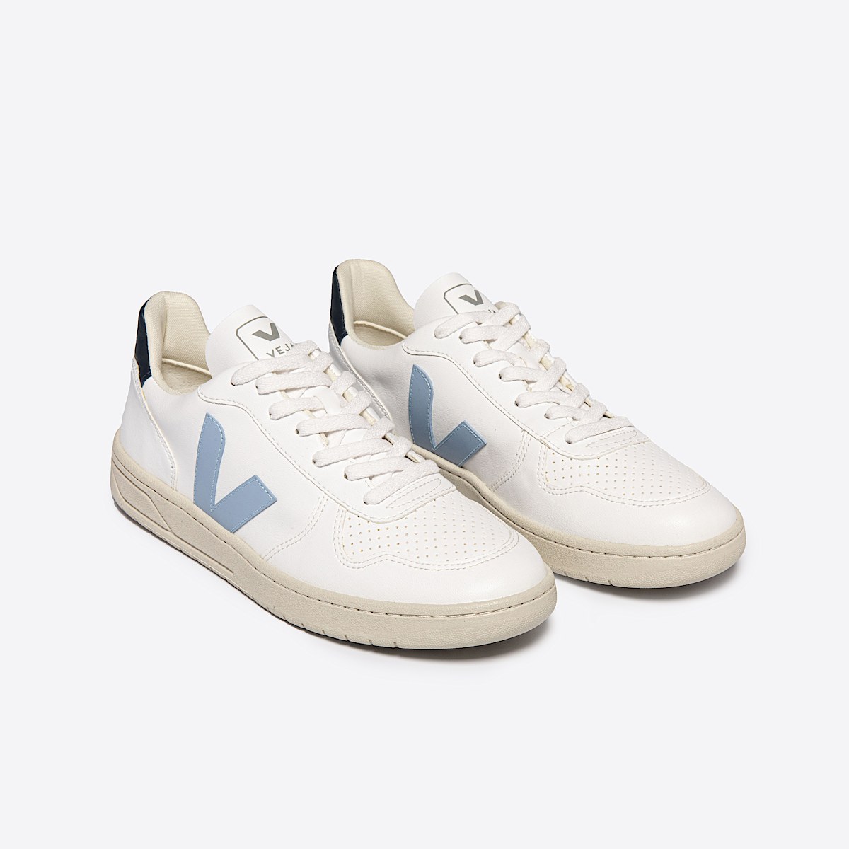 veja sneakers v-10 vegan white VX0703111 Top view