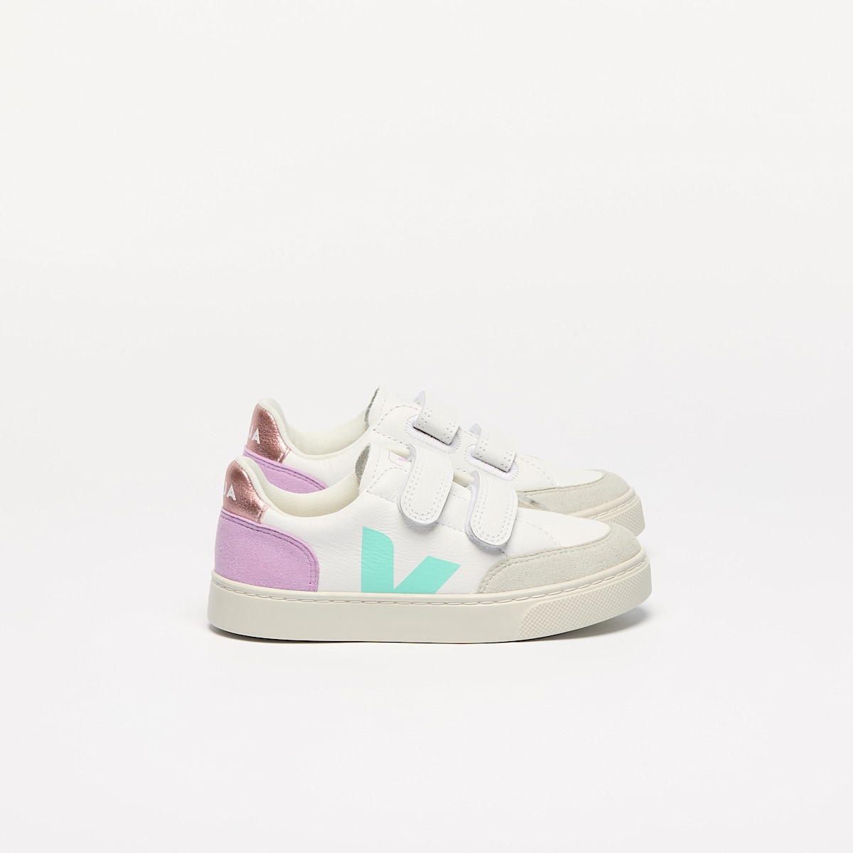 veja sneakers small-v-12 leather white XV0503793 Lateral view