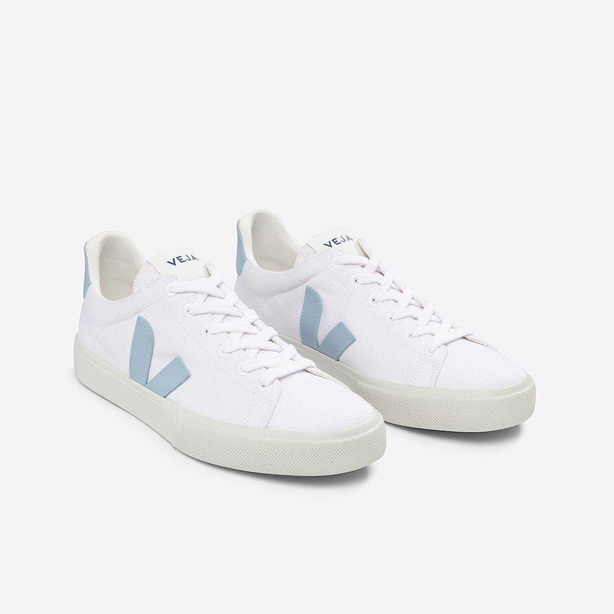 veja sneakers campo-ca cotone-biologico bianco CA0103136 Top view