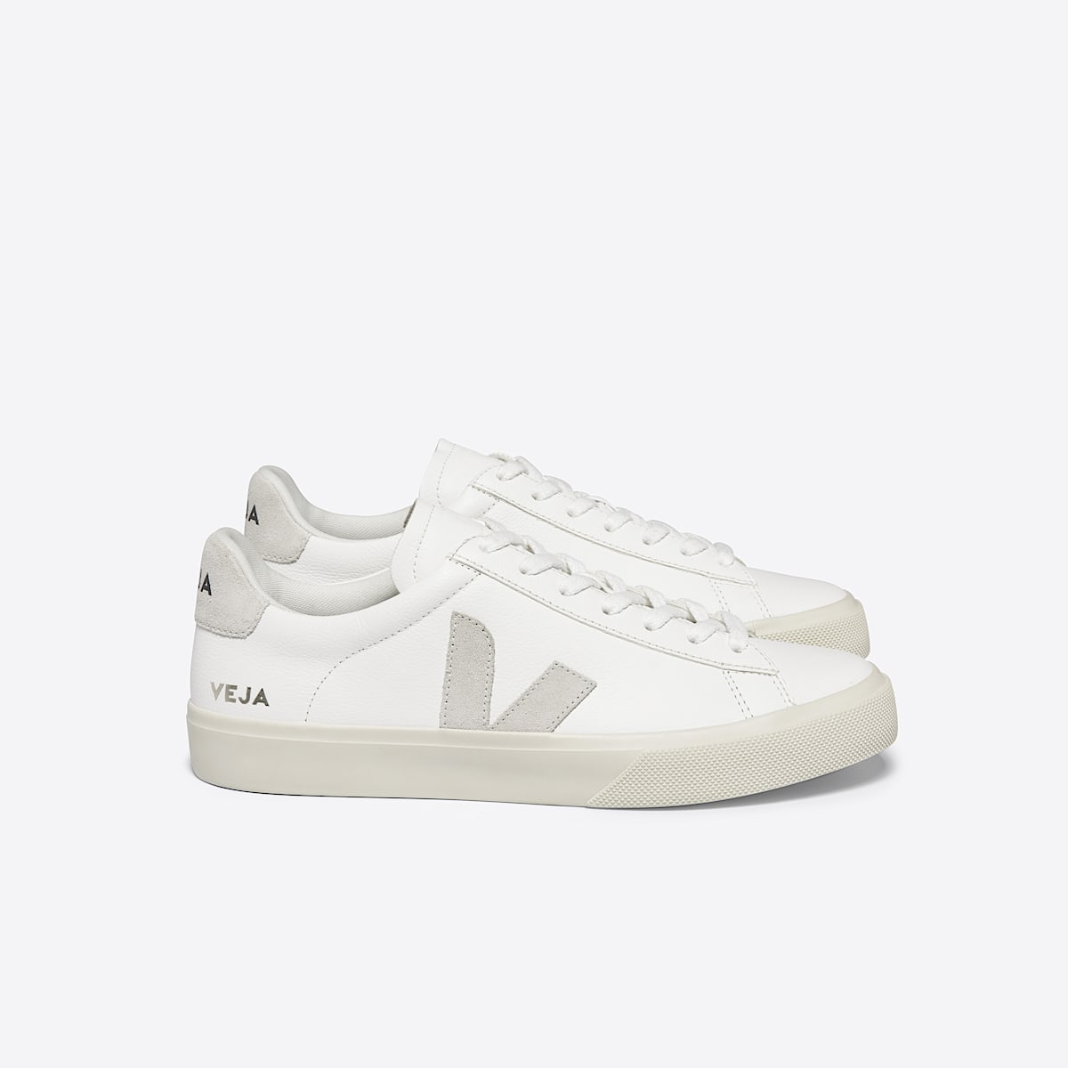 veja sneaker campo leder weiss CP0502429 Lateral view