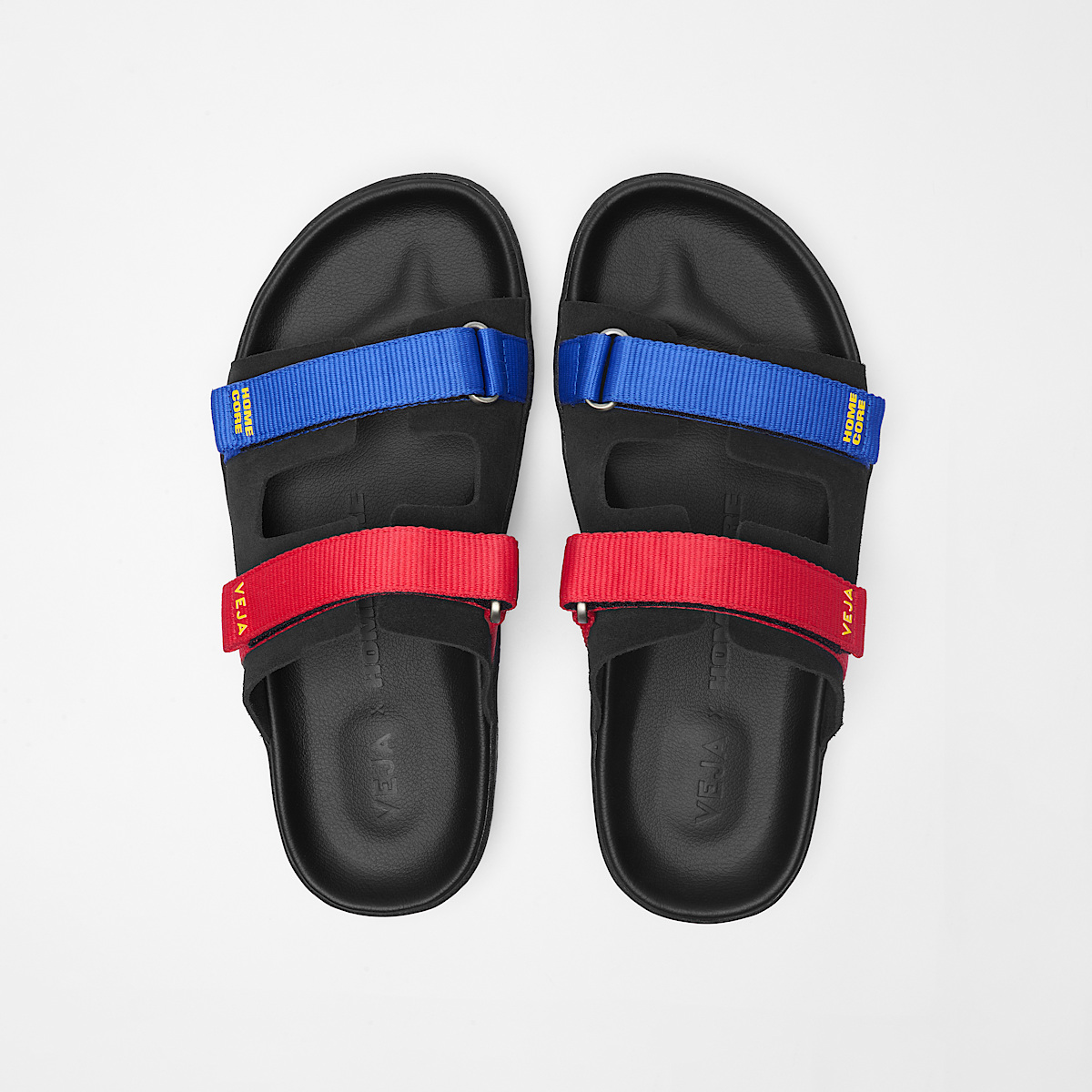 veja sapatilhas veja-x-homecore-arpoador camurça multicolor HO3220935 Top view
